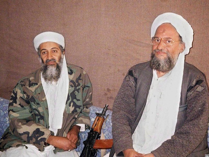 ایمن الظواهری و بن لادن - خوزنیوز