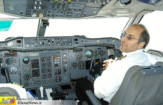 محمدباقر قالیباف، خلبان هواپیمای ایرباس