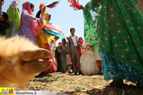 عروسی بختیاری در  پرجف بیرگان / khouznews.ir