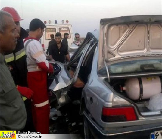 تصادف مرگبار جاده آبادان-ماهشهر
