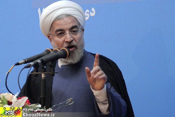 ديدار روحاني با فرهنگیان، دانشگاهیان و نخبگان خوزستان