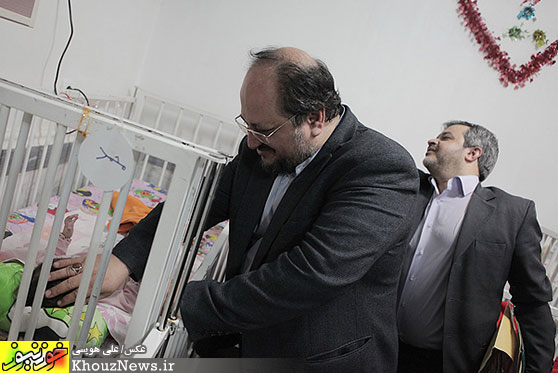 بازديد معاون رييس جمهور از مجتمع نگهداري از كودكان بي‌سرپرست خوزستان