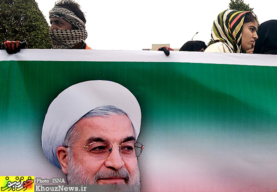 در حاشیه حضور روحانی در اهواز
