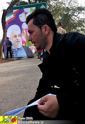 در حاشیه حضور روحانی در اهواز