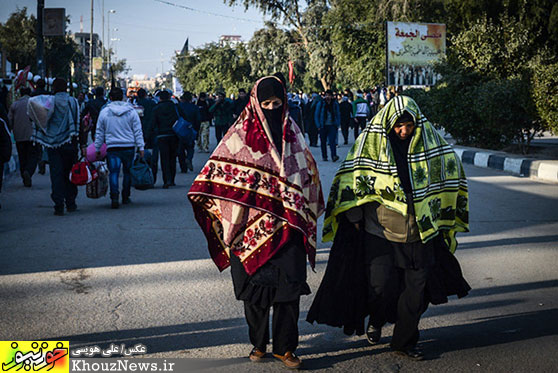 پیاده‌روی عزاداران اربعین حسینی از نجف تا کربلا