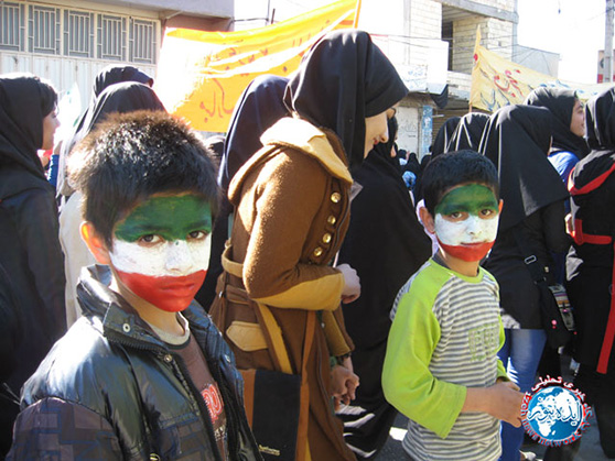 راهپیمایی 22 بهمن در ایذه