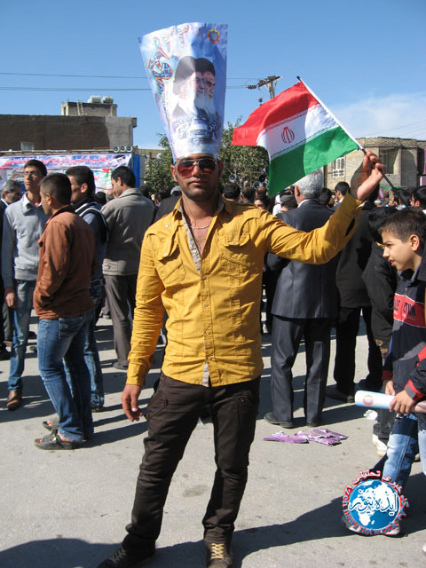 راهپیمایی 22 بهمن در ایذه
