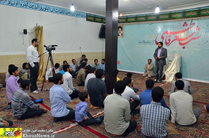 شب شعر فاطمی در هیئت روضه الزهراء(س) اهواز 
