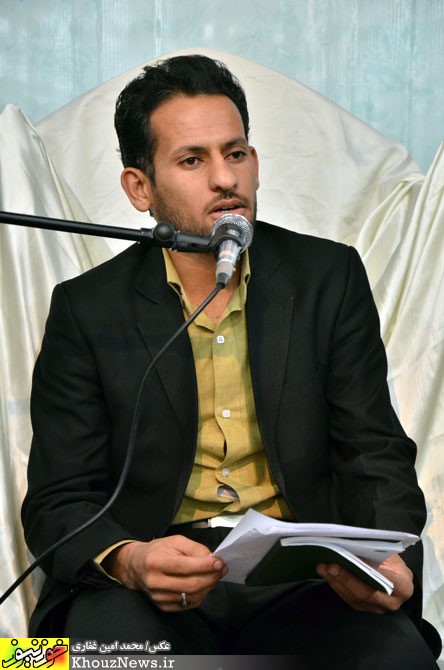شب شعر فاطمی در هیئت روضه الزهراء(س) اهواز 
