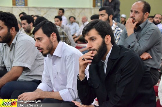 تجمع هیئات مذهبی اهواز در اعتراض به هتک حرمت مقبره حجربن عدی