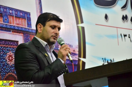 تجمع هیئات مذهبی اهواز در اعتراض به هتک حرمت مقبره حجربن عدی