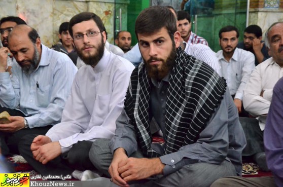 تجمع هیئات مذهبی اهواز در اعتراض به هتک حرمت مقبره حجربن عدی