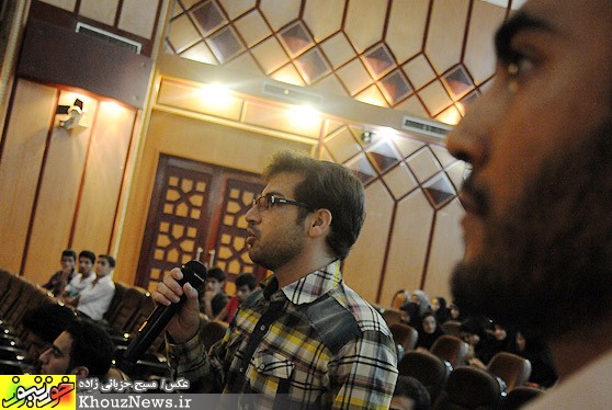 سخنراني سعيدي كيا در دانشگاه علوم پزشكي اهواز