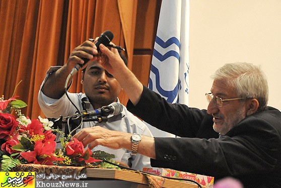 سخنراني سعيدي كيا در دانشگاه علوم پزشكي اهواز
