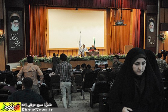 سخنراني سعيدي كيا در دانشگاه علوم پزشكي اهواز
