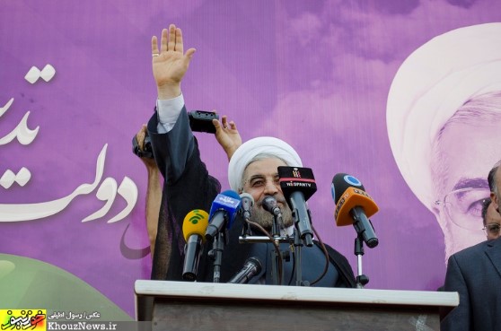 سفر انتخاباتی حسن روحانی به اهواز