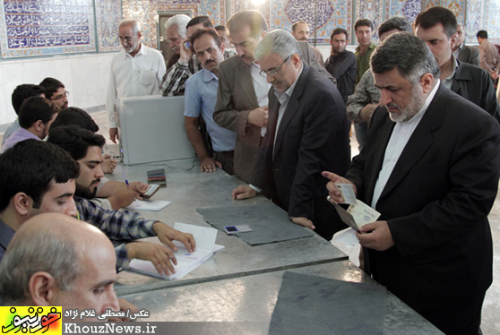 شرکت استاندار خوزستان در انتخابات ریاست جمهوری و شورای شهر