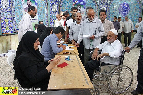  انتخابات ریاست جمهوری و شورای شهر در اهواز