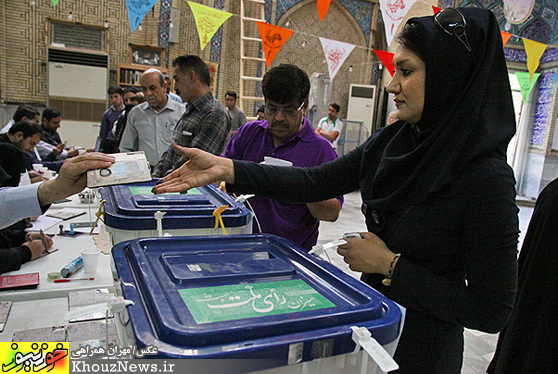  انتخابات ریاست جمهوری و شورای شهر در اهواز