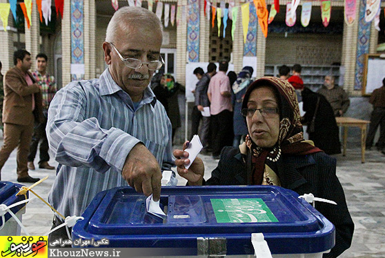  انتخابات ریاست جمهوری و شورای شهر در اهواز