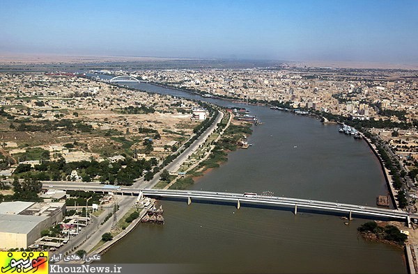تصاویر هوایی خرمشهر