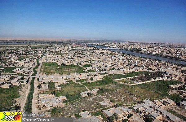 تصاویر هوایی خرمشهر