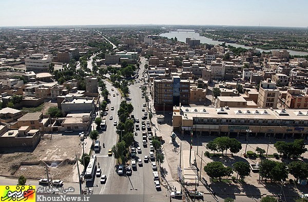 تصاویر هوایی خرمشهر