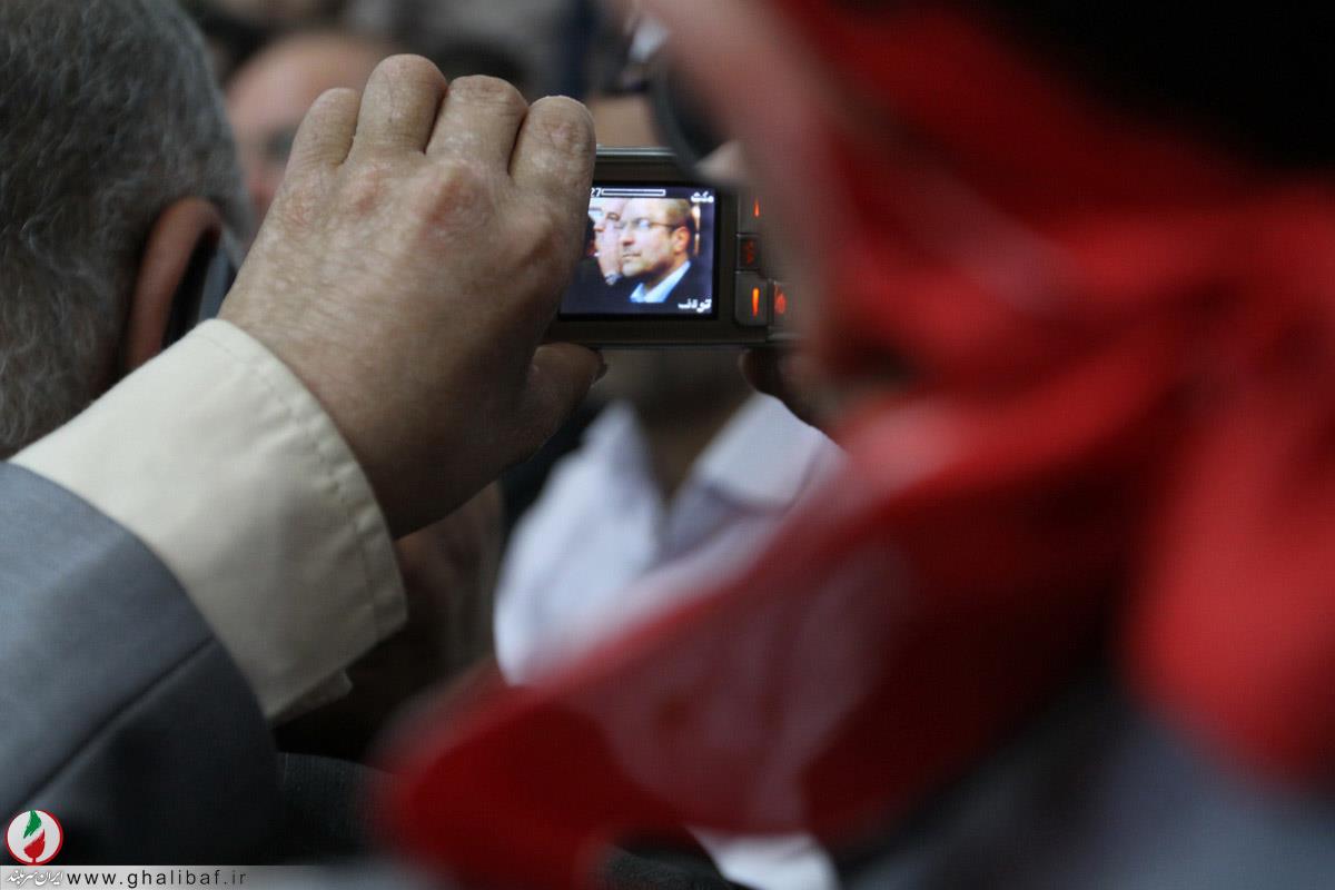 قالیباف در جمع پرشور مردم یزد