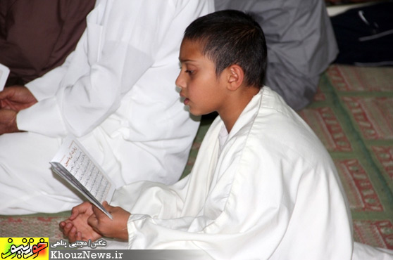 مراسم معنوی اعتکاف در شوش