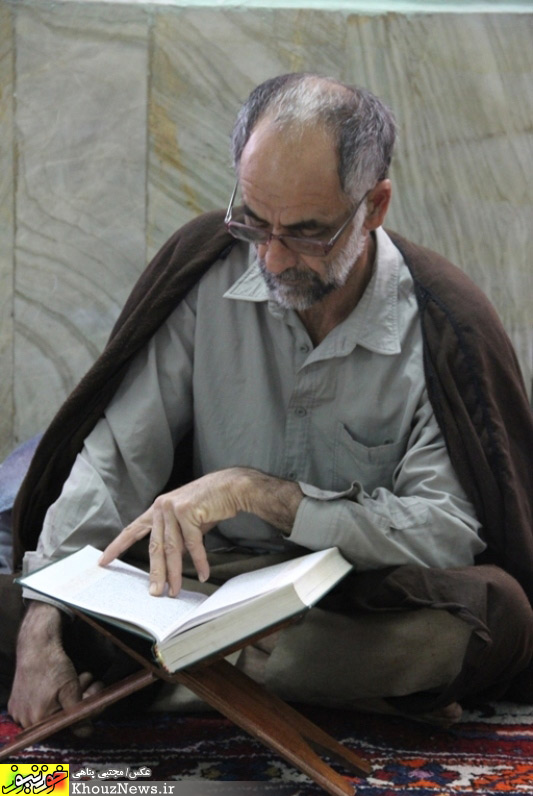 مراسم معنوی اعتکاف در شوش