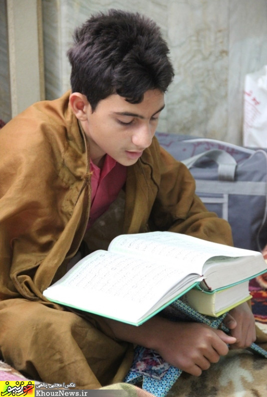 مراسم معنوی اعتکاف در شوش