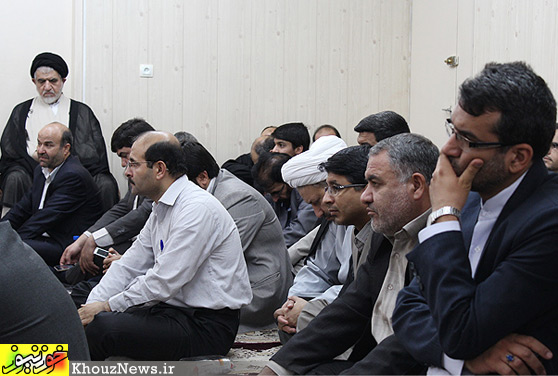 ديدار مسئولان قضايي خوزستان با آیت الله موسوی جزایری