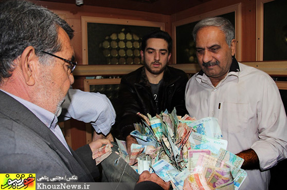 جمع آوری نذورات آستان مقدس حضرت دانیال(ع) در شوش