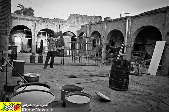 سرای عجم در اهواز در آستانه نابودی