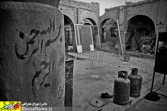 سرای عجم در اهواز در آستانه نابودی