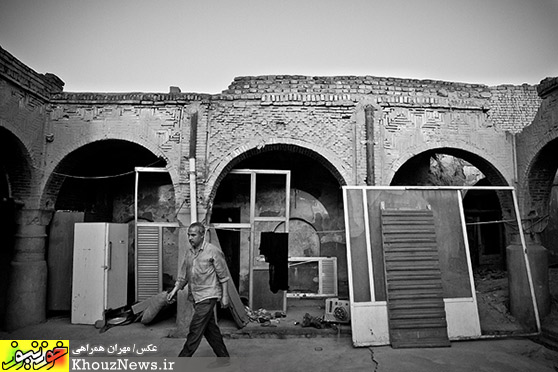 سرای عجم در اهواز در آستانه نابودی