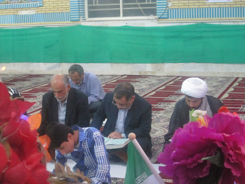 مراسم جزء خوانی قرآن کریم در ملاثانی