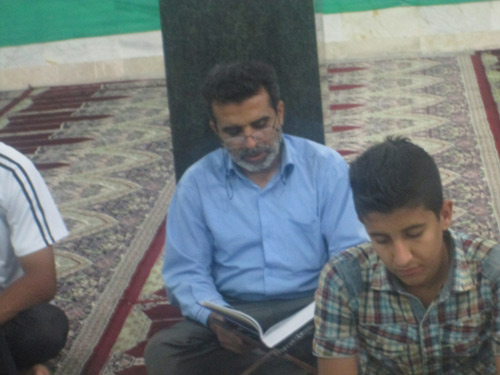 مراسم جزء خوانی قرآن کریم در ملاثانی