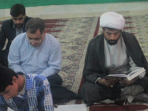 مراسم جزء خوانی قرآن کریم در ملاثانی
