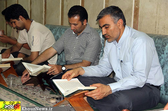 جزء خوانی قرآن کریم در شوش