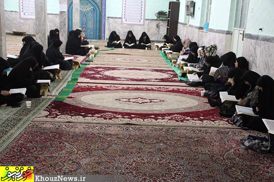 جزء خوانی قرآن کریم در شوش
