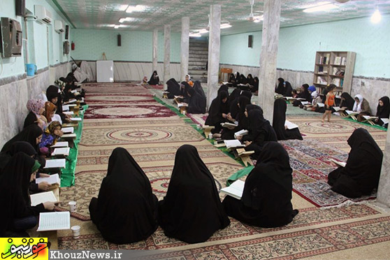 جزء خوانی قرآن کریم در شوش