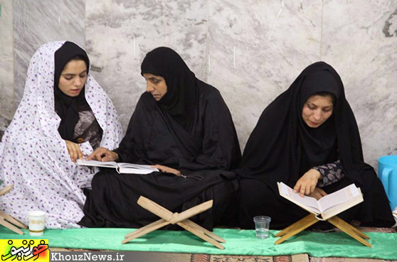 جزء خوانی قرآن کریم در شوش