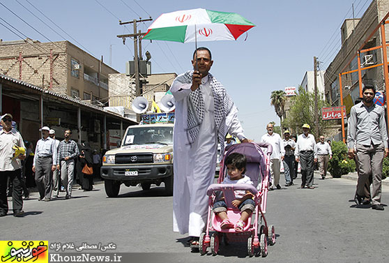 راهپیمایی روز جهانی قدس در اهواز