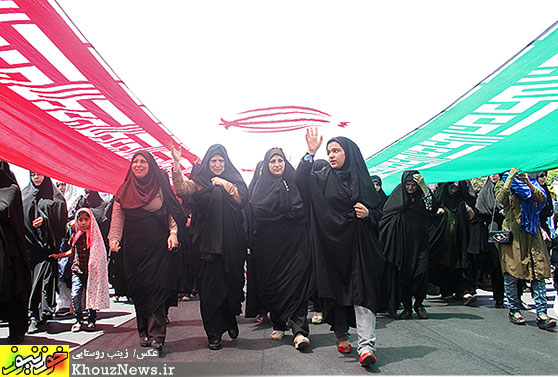 راهپیمایی روز جهانی قدس در اهواز