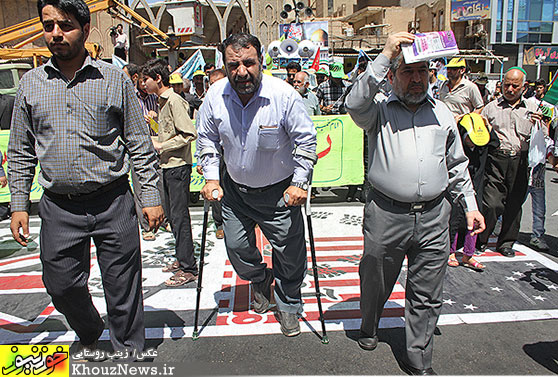 راهپیمایی روز جهانی قدس در اهواز
