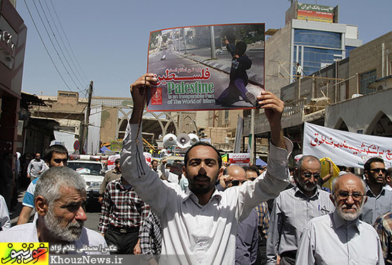 راهپیمایی روز جهانی قدس در اهواز