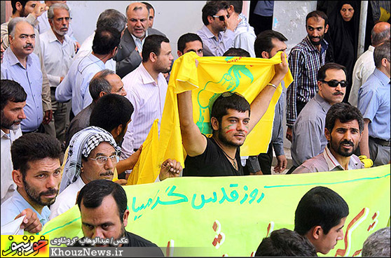 راهپیمایی روز جهانی قدس در اهواز