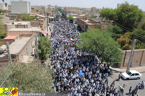 راهپیمایی روز جهانی قدس در دزفول
