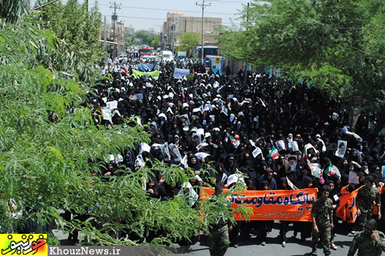 راهپیمایی روز جهانی قدس در دزفول